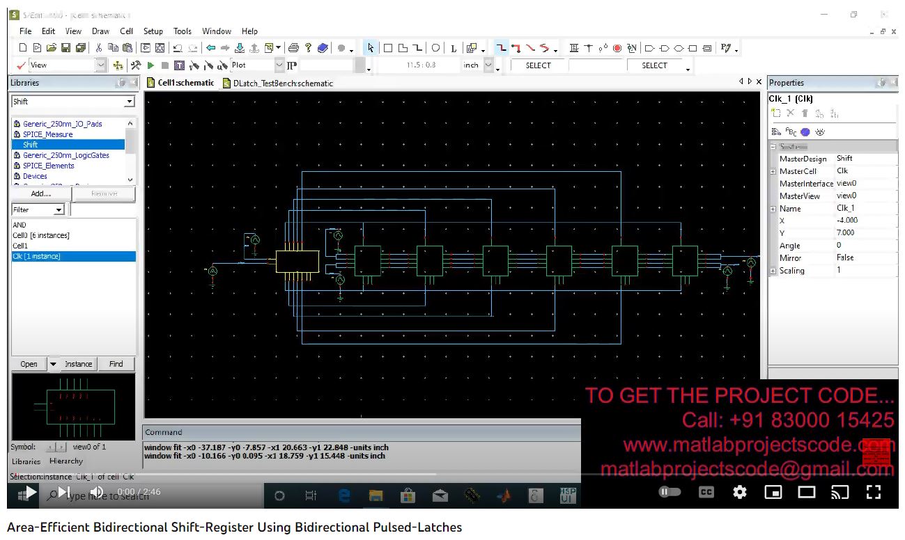 Area-Efficient Bidirectional Shift-Register Using Bidirectional Pulsed-Latches project simulation thumbnail for Power Electronics Engineering