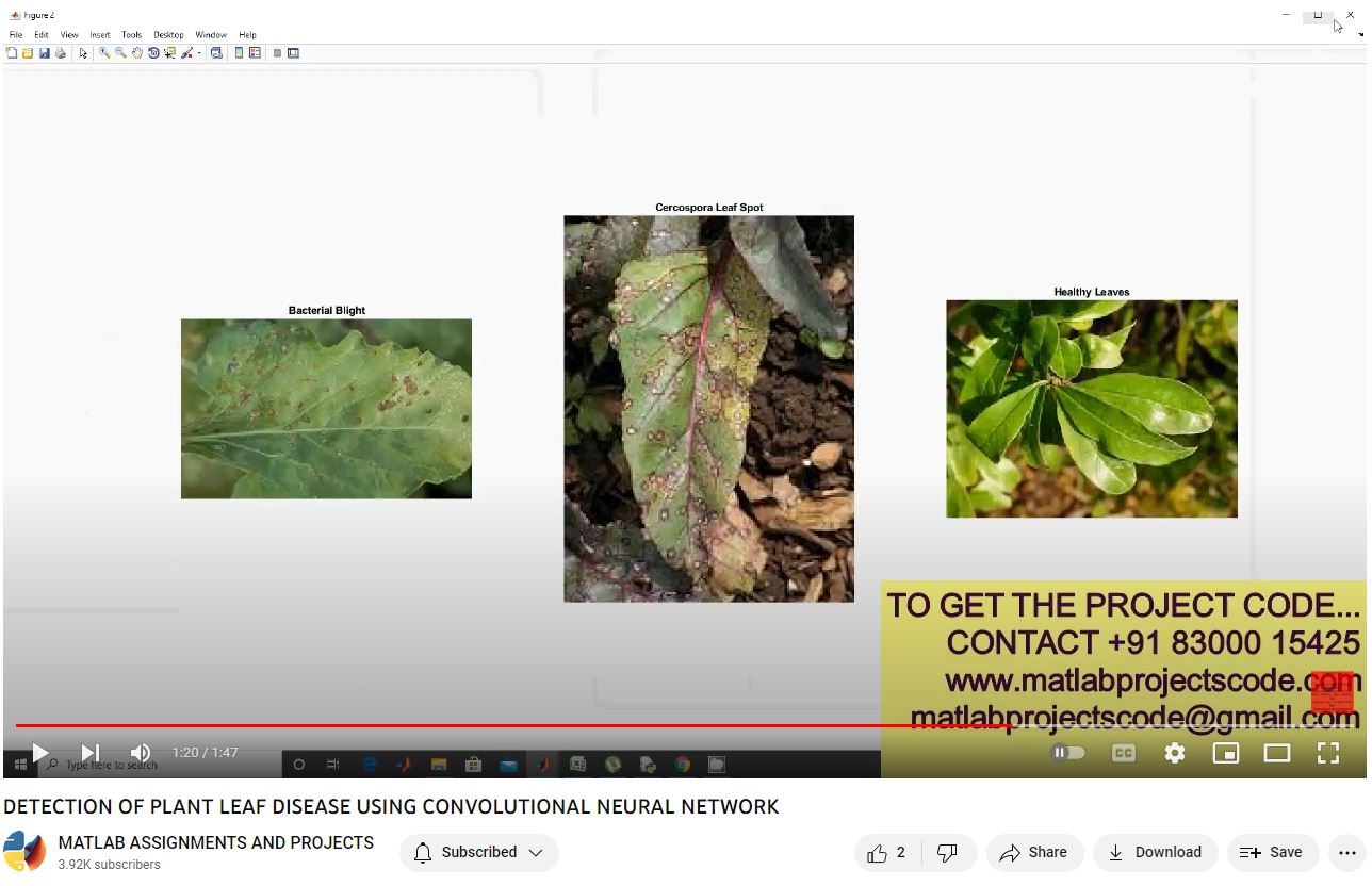 Detection Of Plant Leaf Disease Using Convolutional Neural Network project simulation thumbnail for Signal Processing and AI Engineering