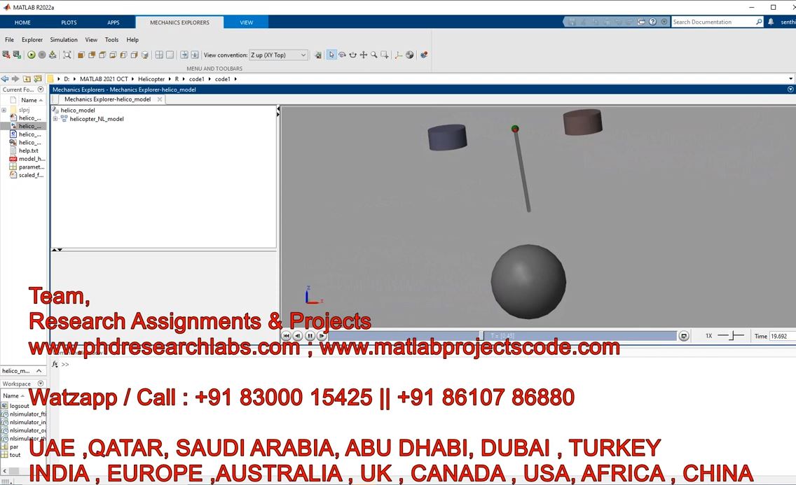 How To Do A Helicopter Simulation Using Matlab Simulink - Helicopter Modeling Simulink Matlab project simulation thumbnail for Mechanical, EV and Mechatronics Engineering