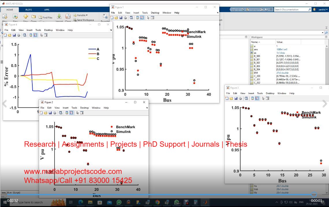 Ieee 34 Bus Matlab Simulink Simulation Project project simulation thumbnail for Electrical Engineering