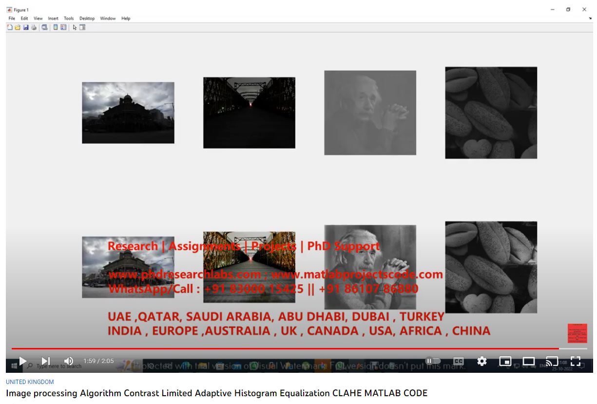 Image-Processing-Algorithm-Contrast-Limited-Adaptative-Histogram-Qualization-CLAHE MATLAB CODE project simulation thumbnail for Signal Processing and AI Engineering