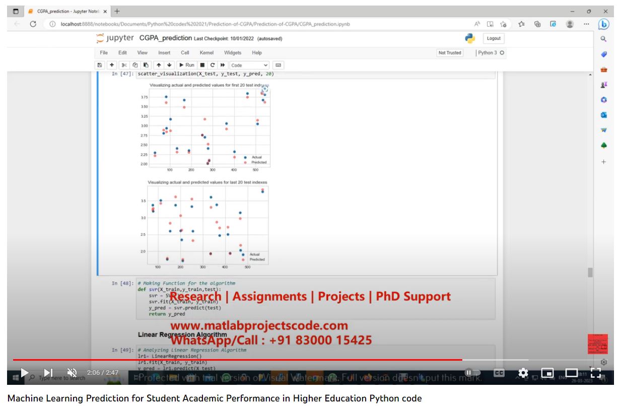 Machine Learning Prediction For Student Academic Performance In Higher Education Python Code project simulation thumbnail for Electrical Engineering