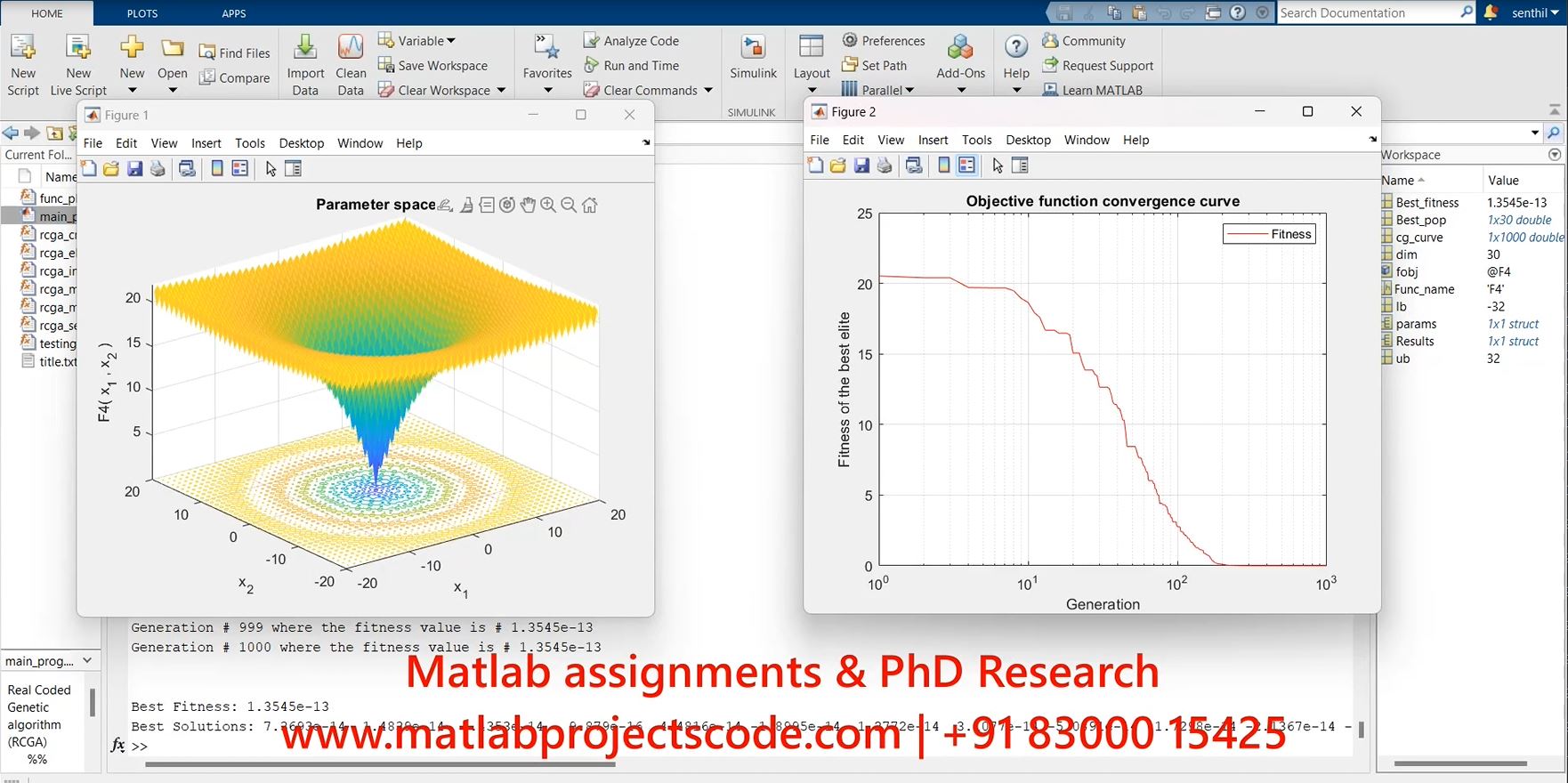 Matlab Code For Rcga Real Coded Genetic Algorithm project simulation thumbnail for Electrical Engineering