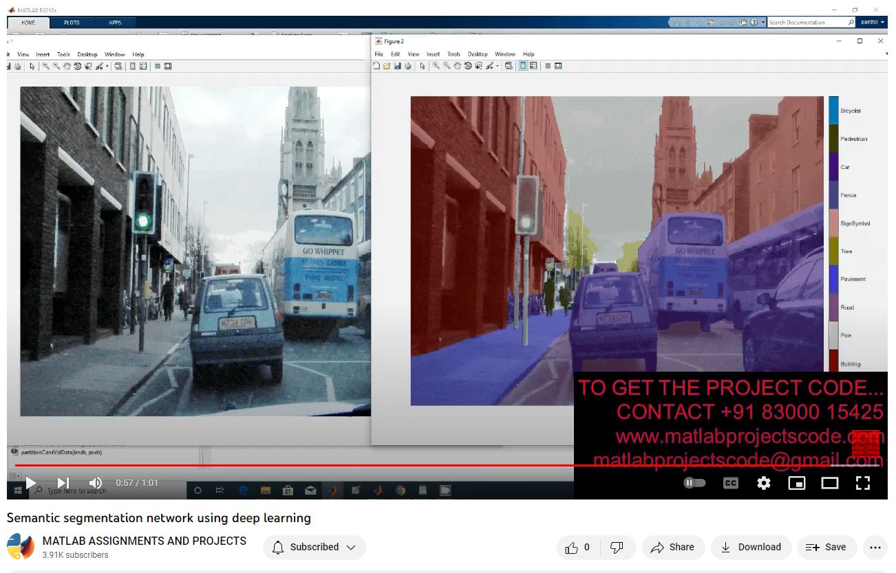 Semantic Segmentation Network Using Deep Learning project simulation thumbnail for Signal Processing and AI Engineering