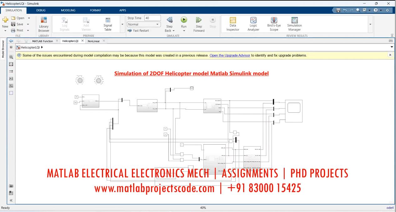 Simulation Of 2Dof Helicopter Model Matlab Simulink Model project thumbnail image