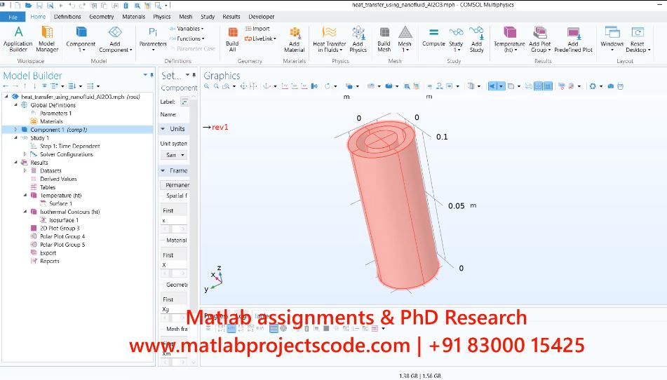 Bimetallic Nanoparticles Analysis Comsol project simulation thumbnail for Electronics Engineering